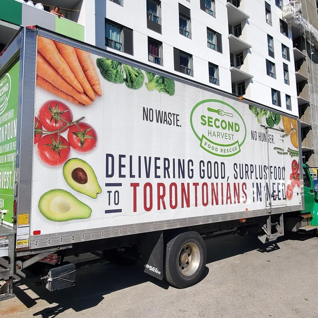 Image of second harvest delivery truck