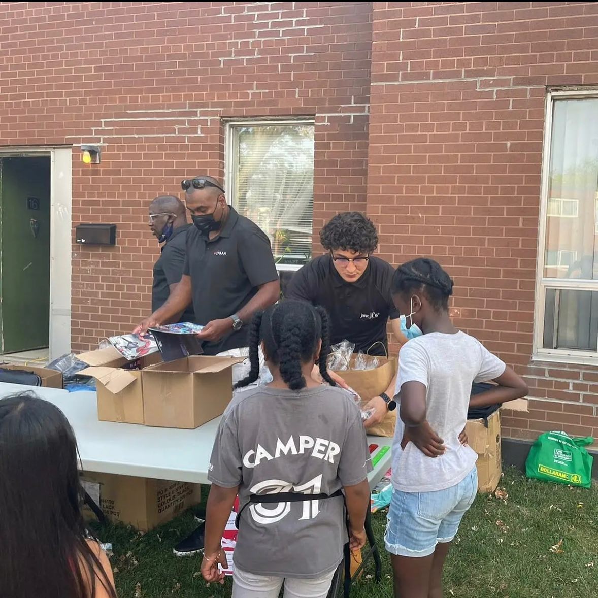 Crimestoppers giving comic books to youth