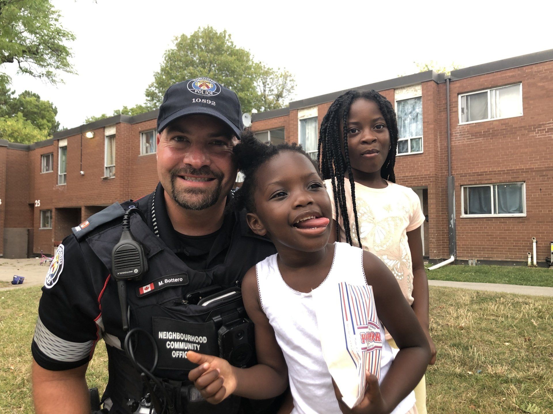 Officer with youth