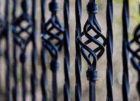 iron, metal , ornamental fence