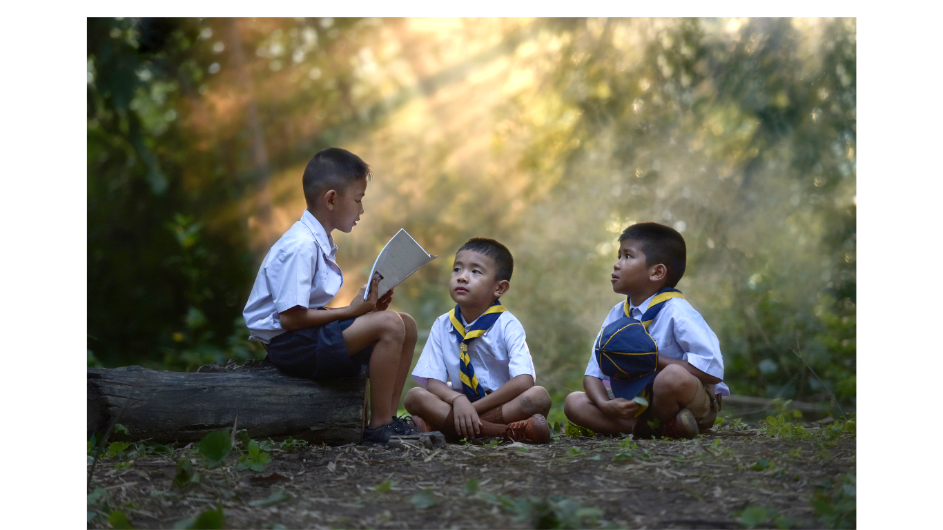 Children after school