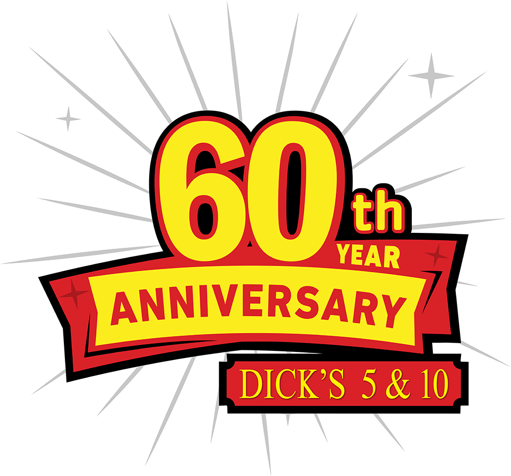 dicks 5 and 10 60 years