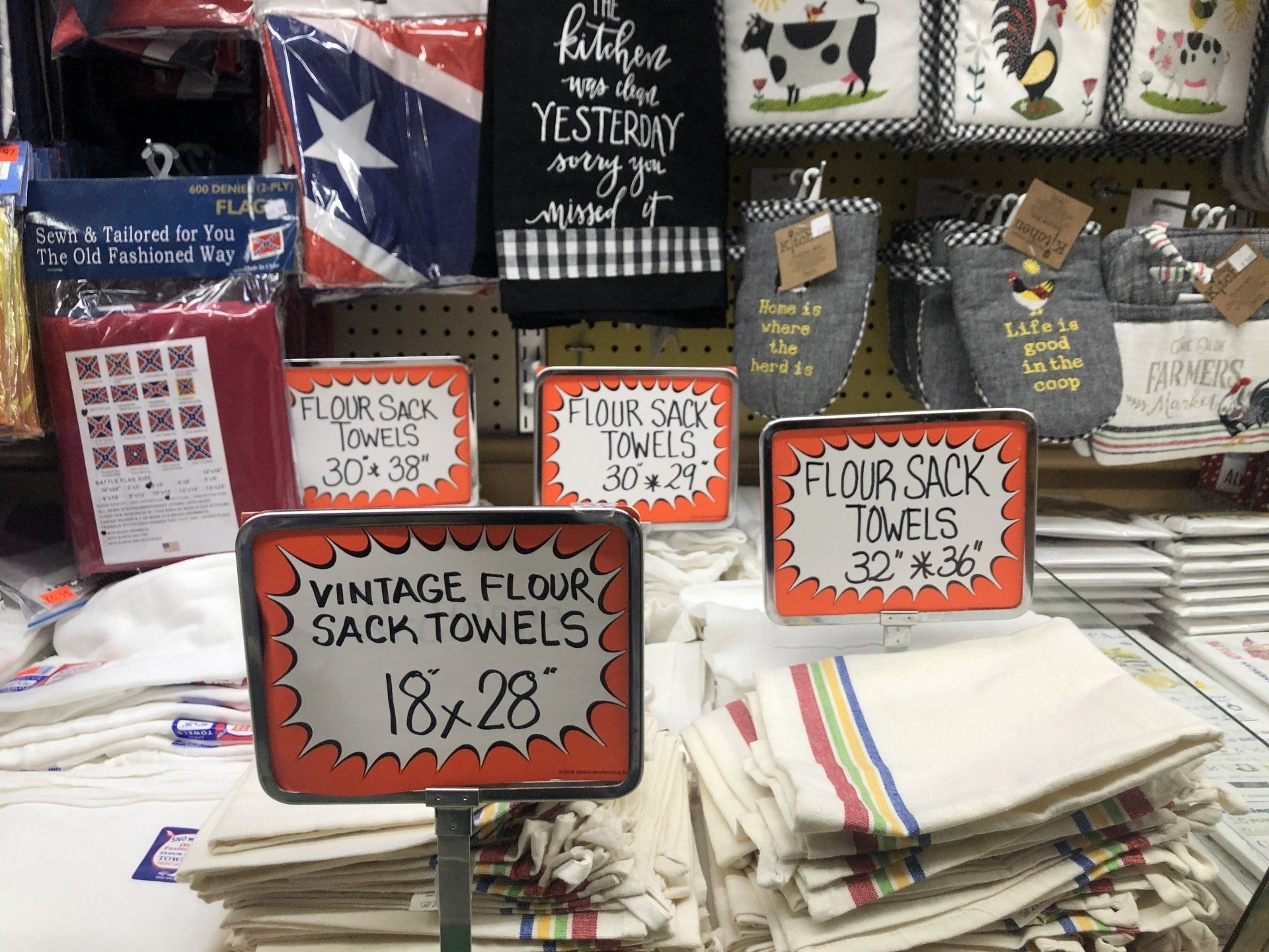 flour sack towels