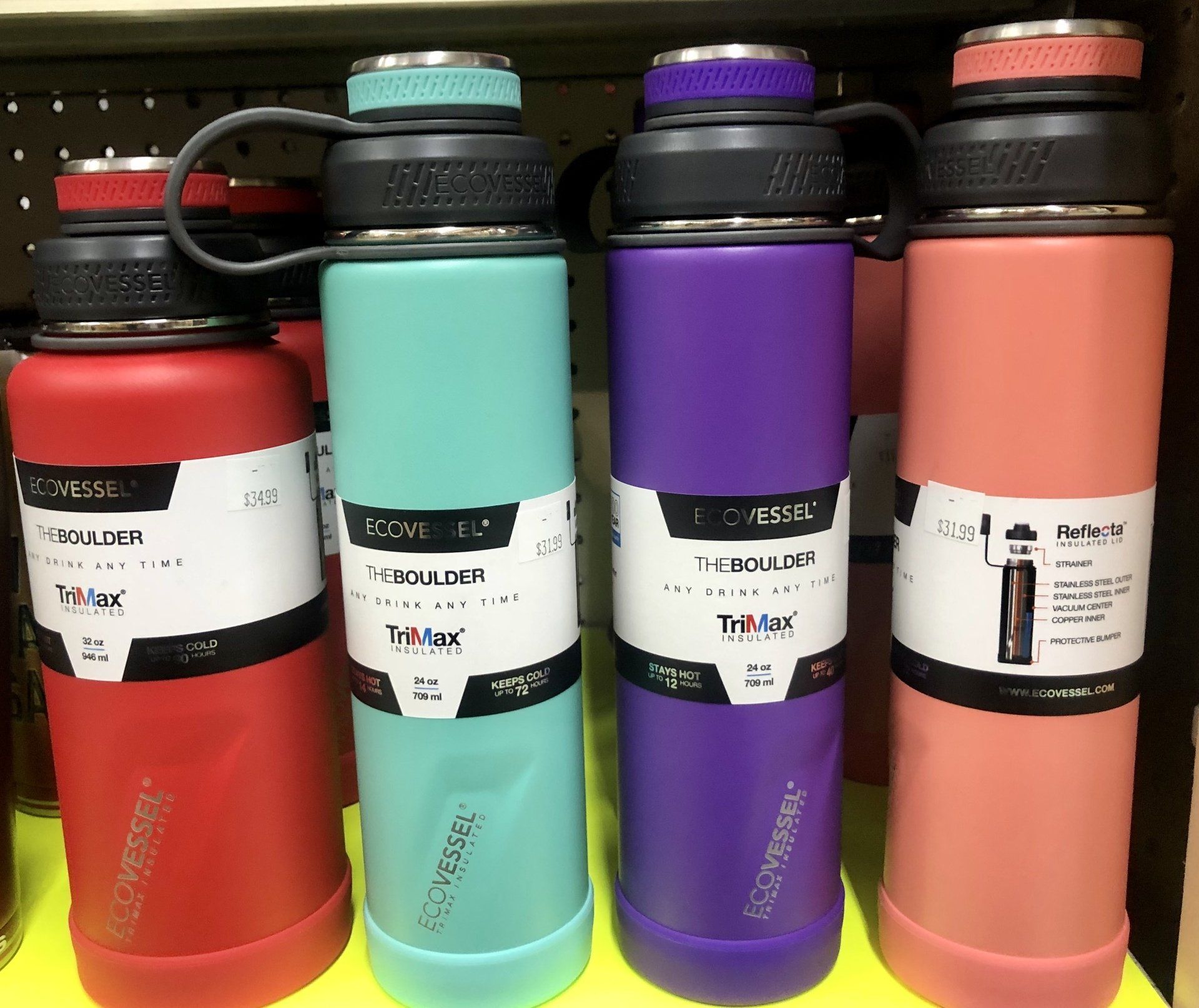 stainless steel water bottle
