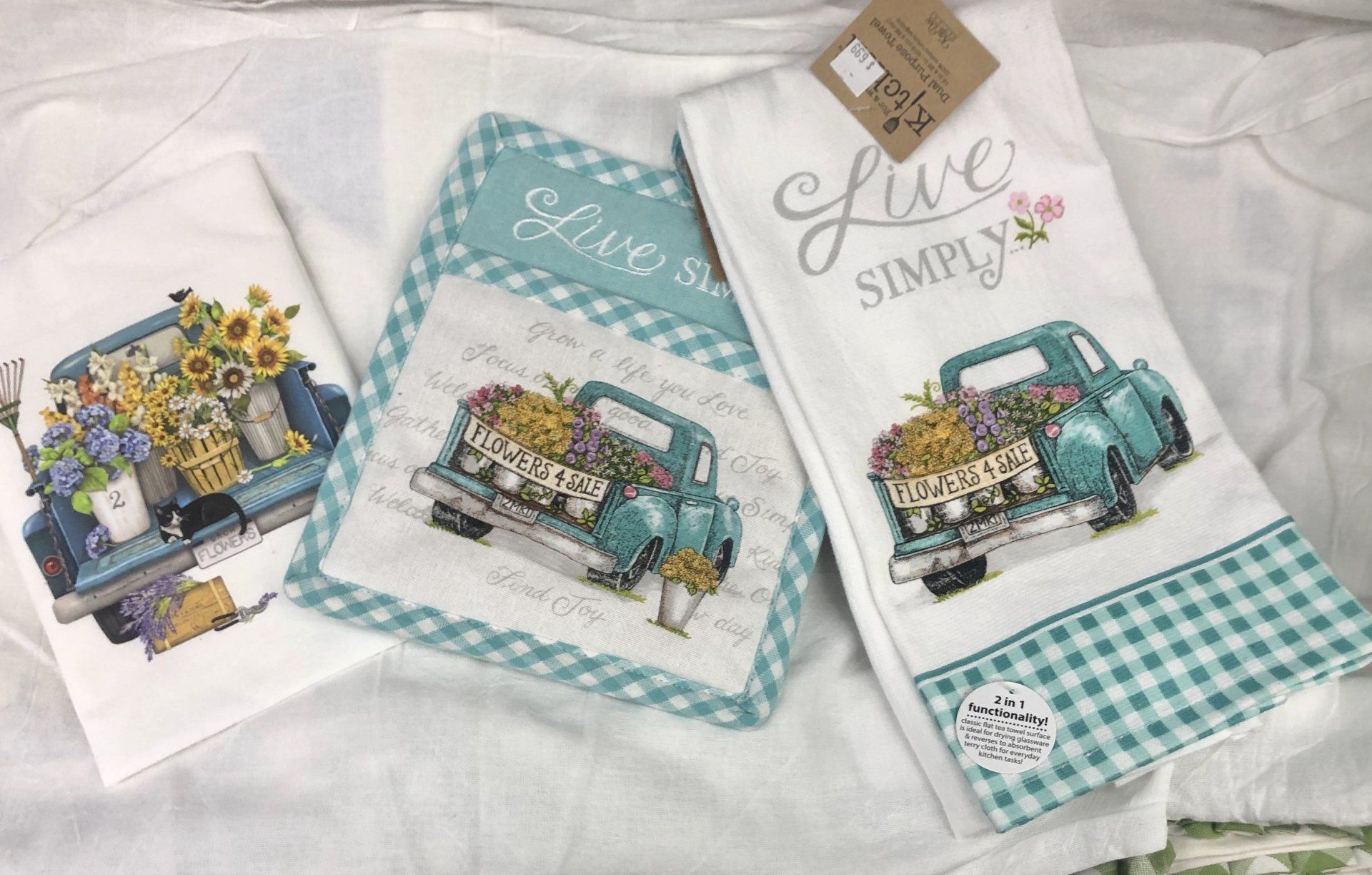 truck kitchen towels