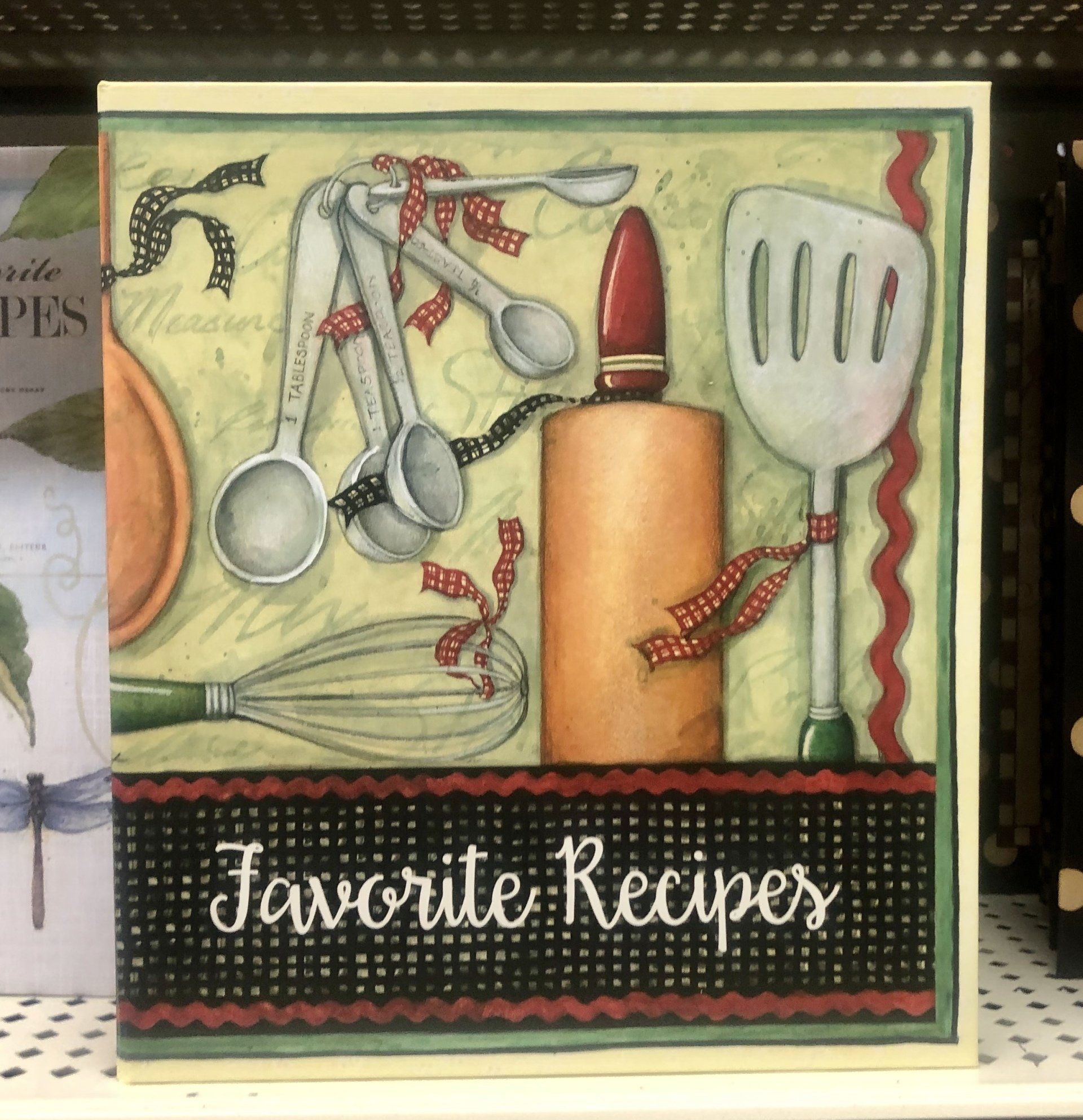 favorite recipe book