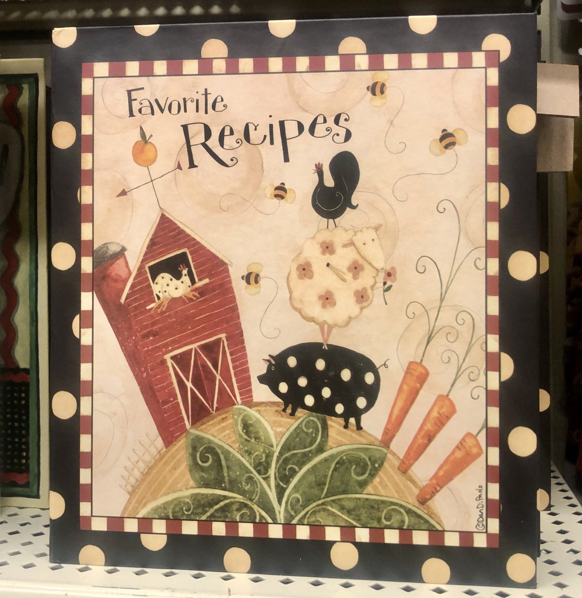favorite recipes book