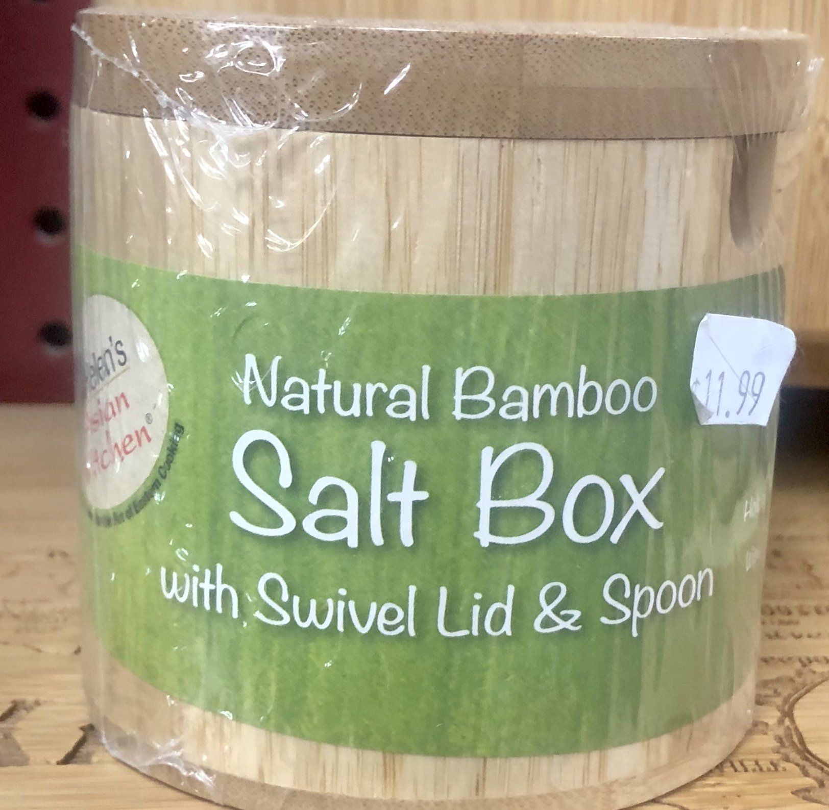 bamboo salt box