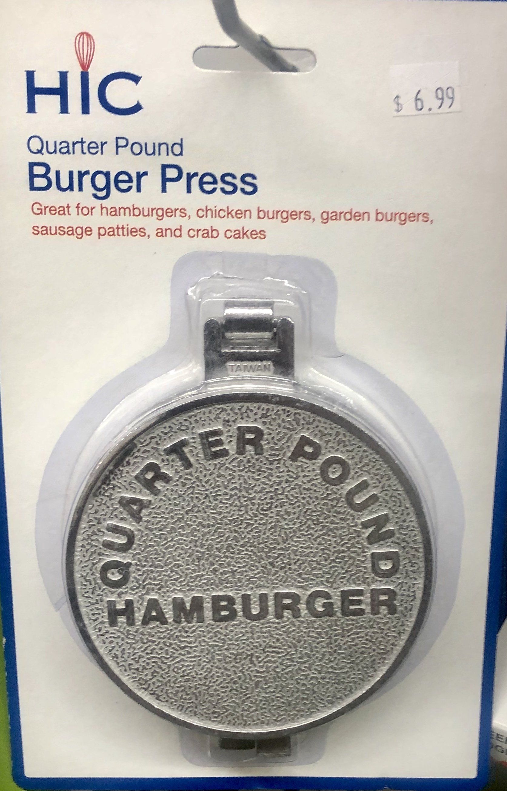 burger press quarter pound