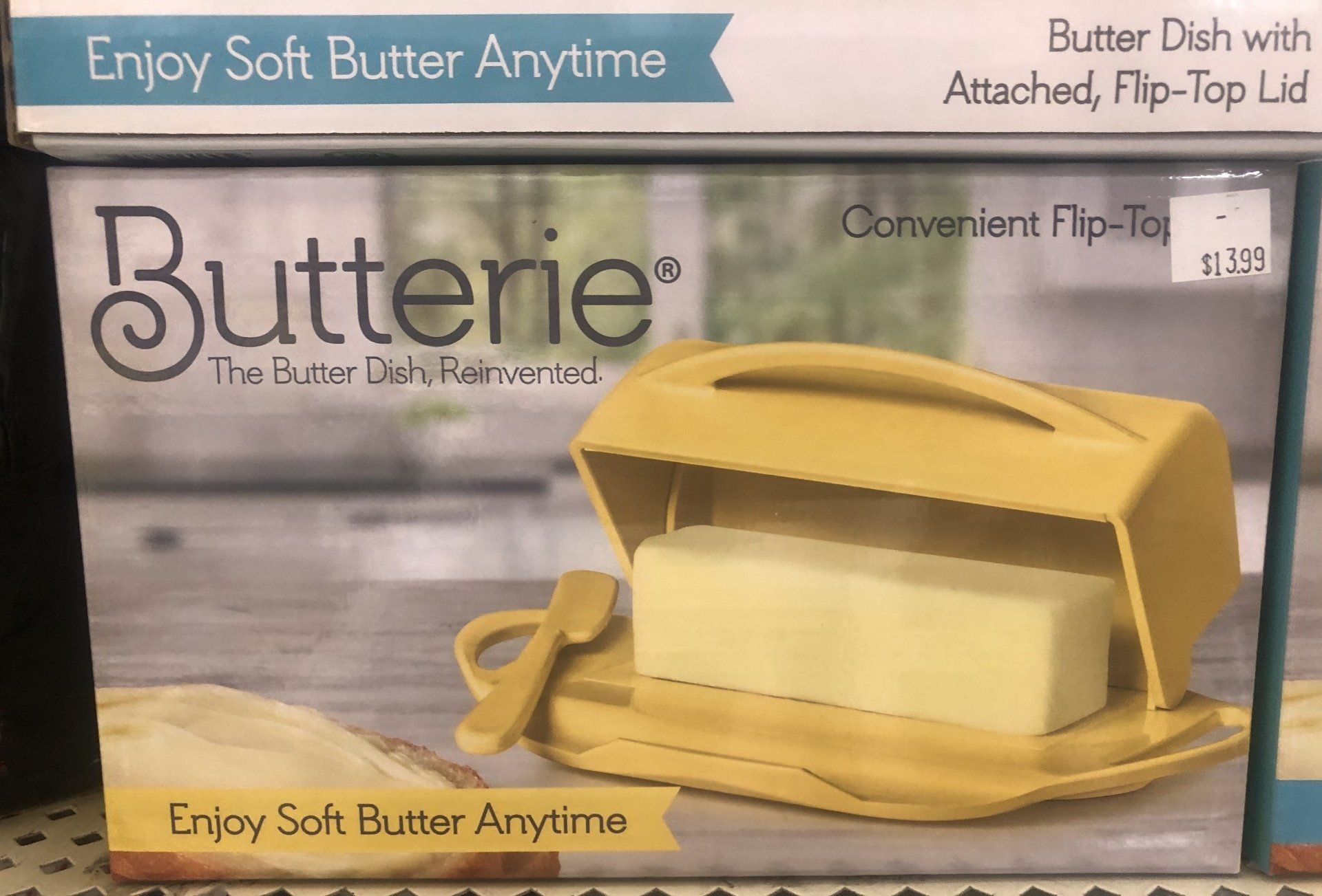 butter dish yellow