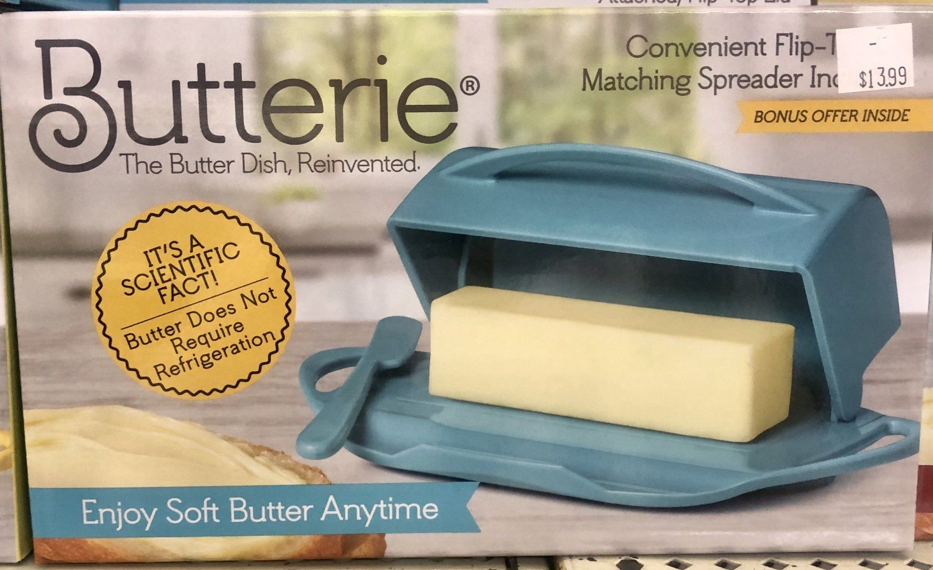 butter dish turquoise
