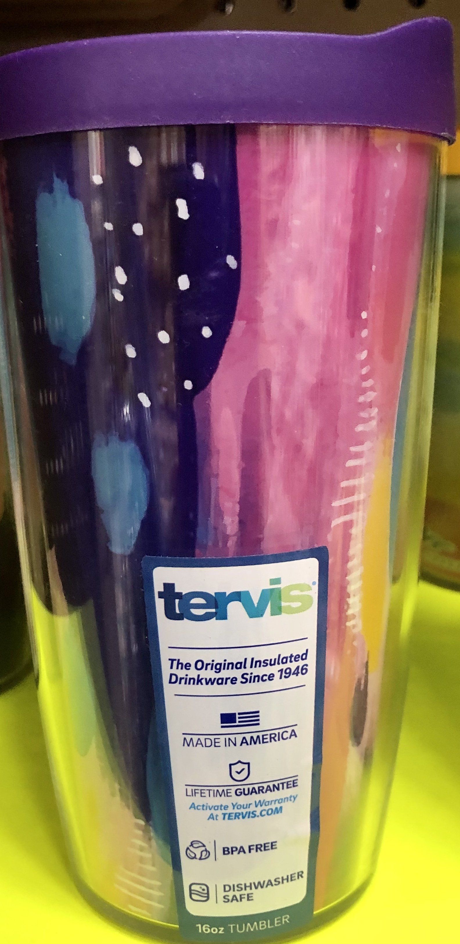 tervis mug patterned