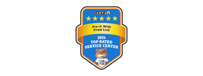CarFax Top Rated Service Center Logo | Fix-it With Fred