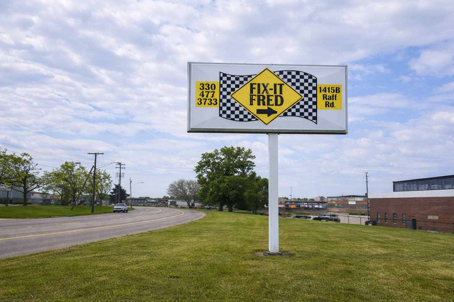 Fix-it With Fred Signage Image | Fix-it With Fred