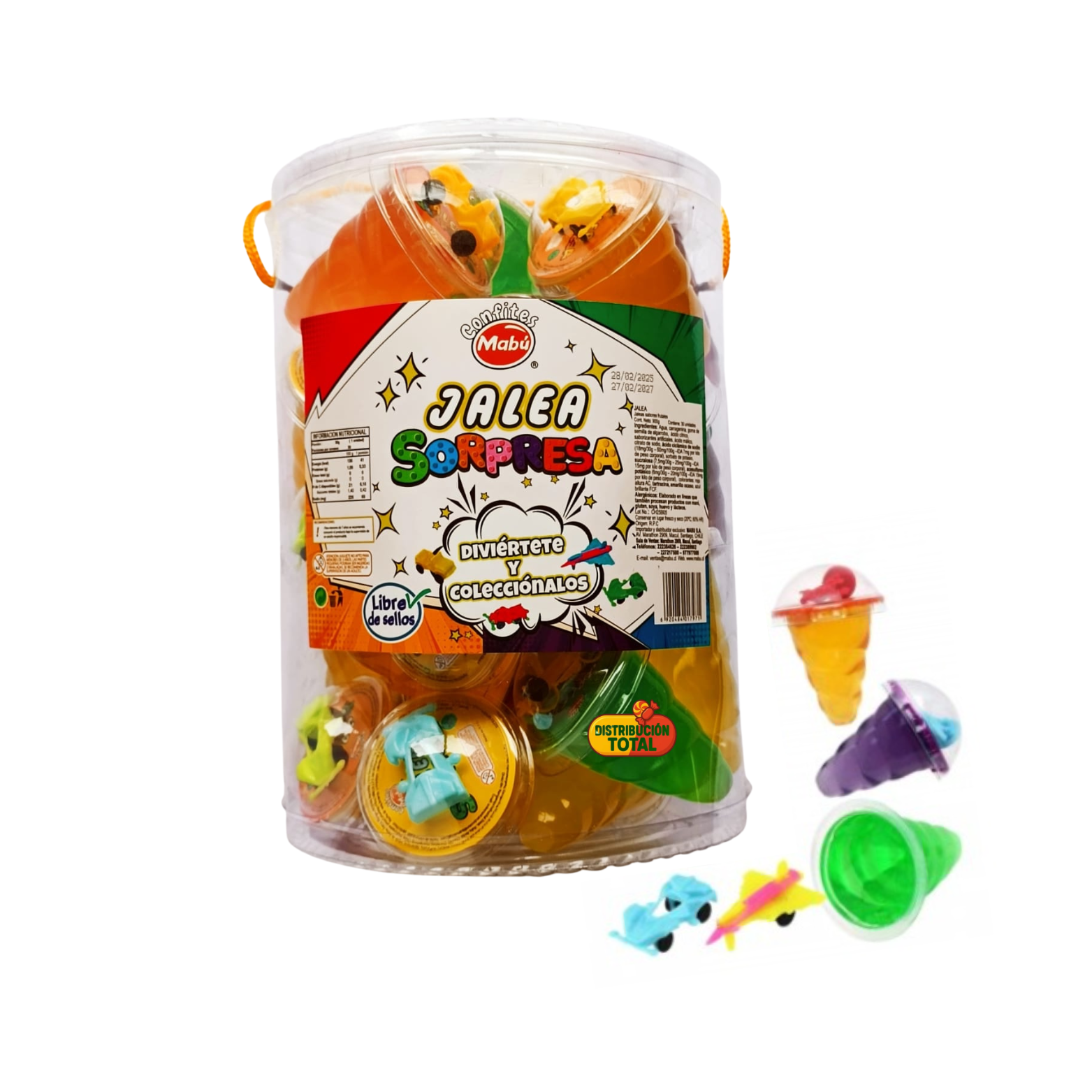 Jaleas sorpresa Libre de Sellos