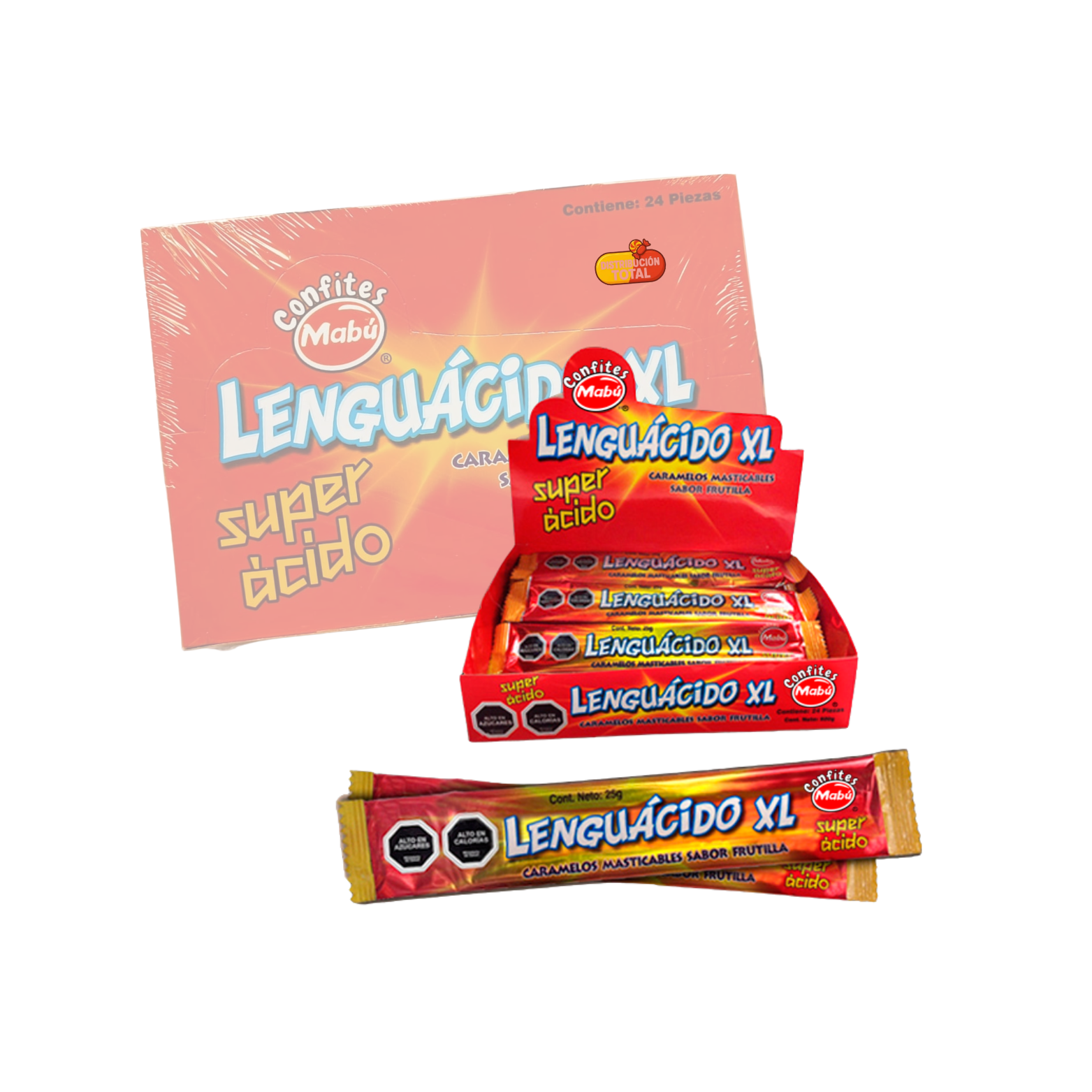 Lenguacido XL Frutilla