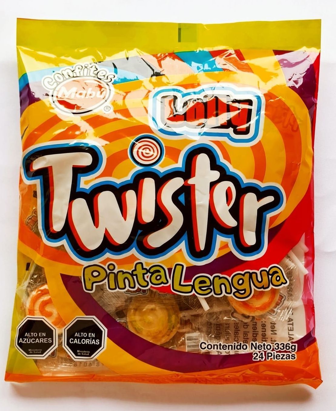 Lollipop Twister pinta lengua