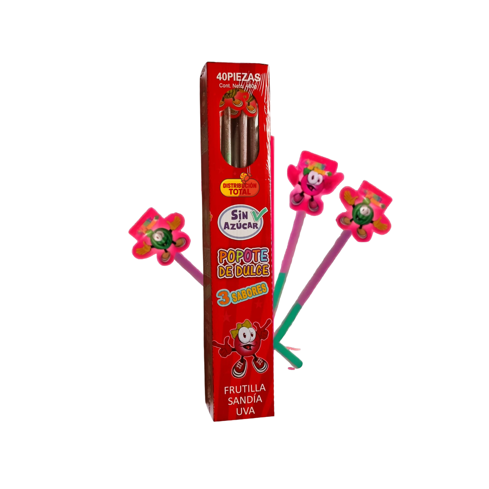 Popote dulce libre de sellos