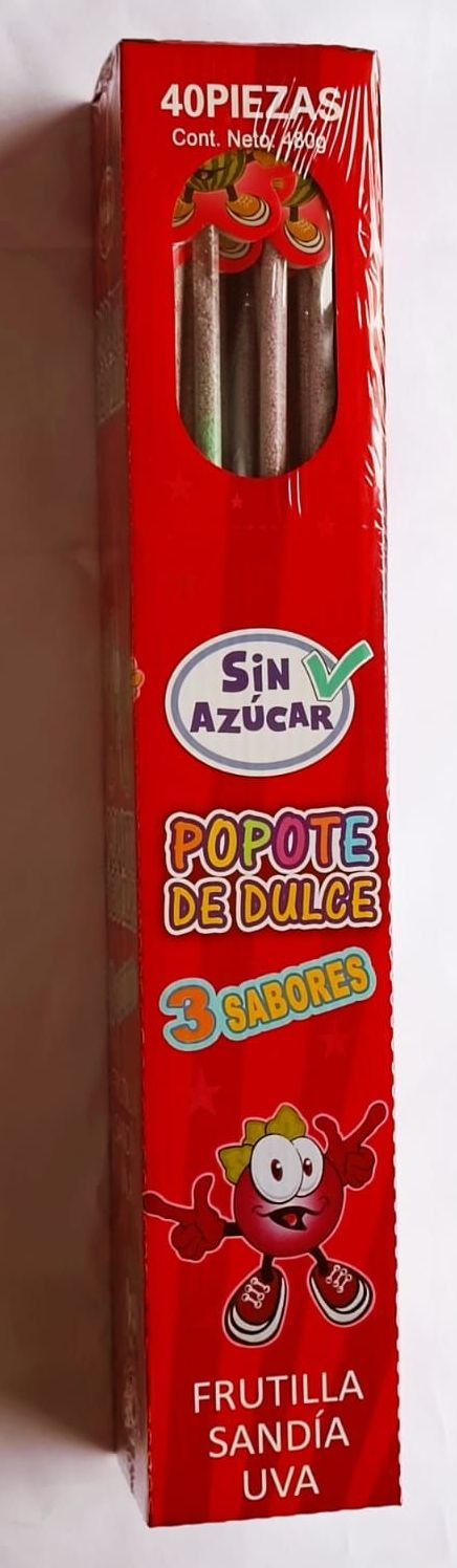 Popote dulce libre de sellos