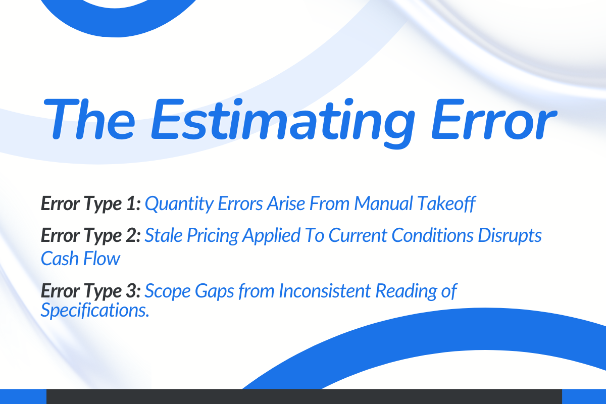 The Estimating Error Nobody Talks About And Why It Is Getting Worse for Small Builders
