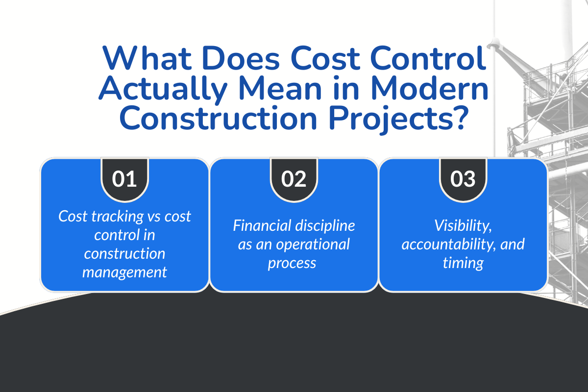 What Does Cost Control Actually Mean in Modern Construction Projects?
