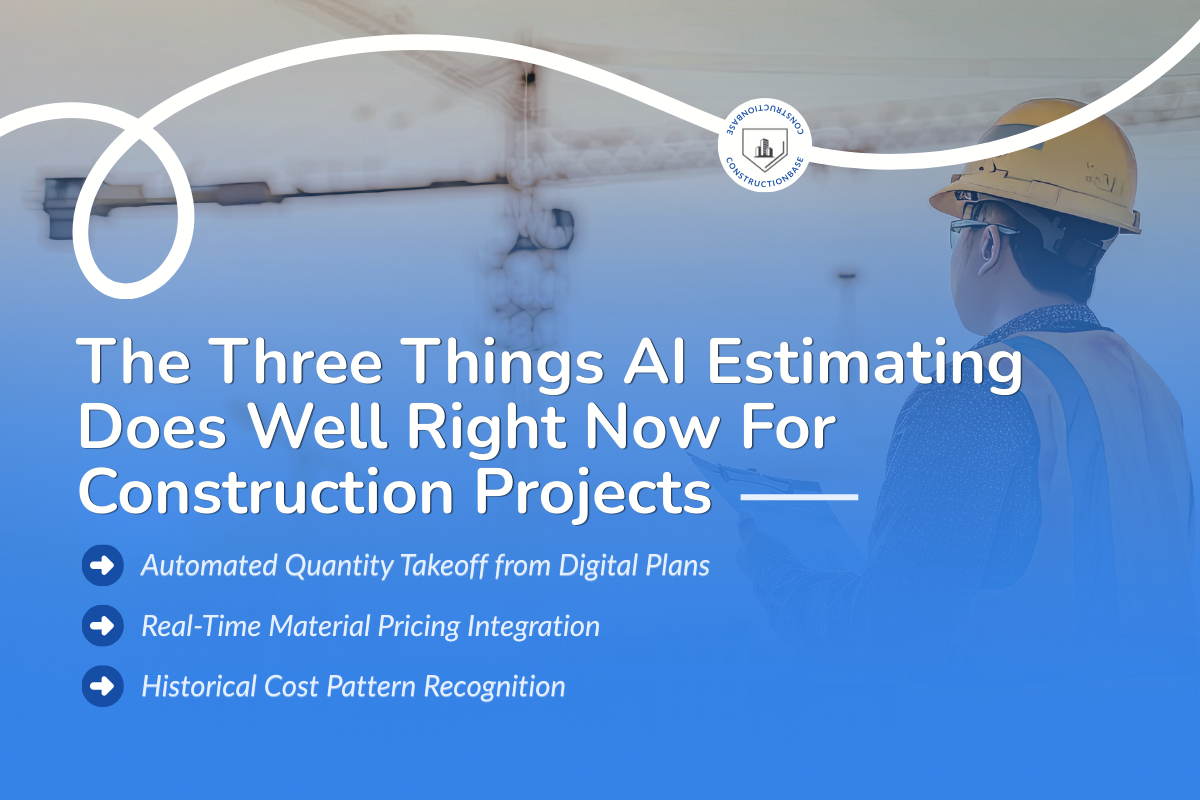 What AI-Powered Estimating Software Actually Does and Does Not In 2026?
