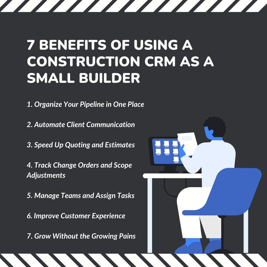 7 Benefits of Using a Construction CRM as a Small Builder