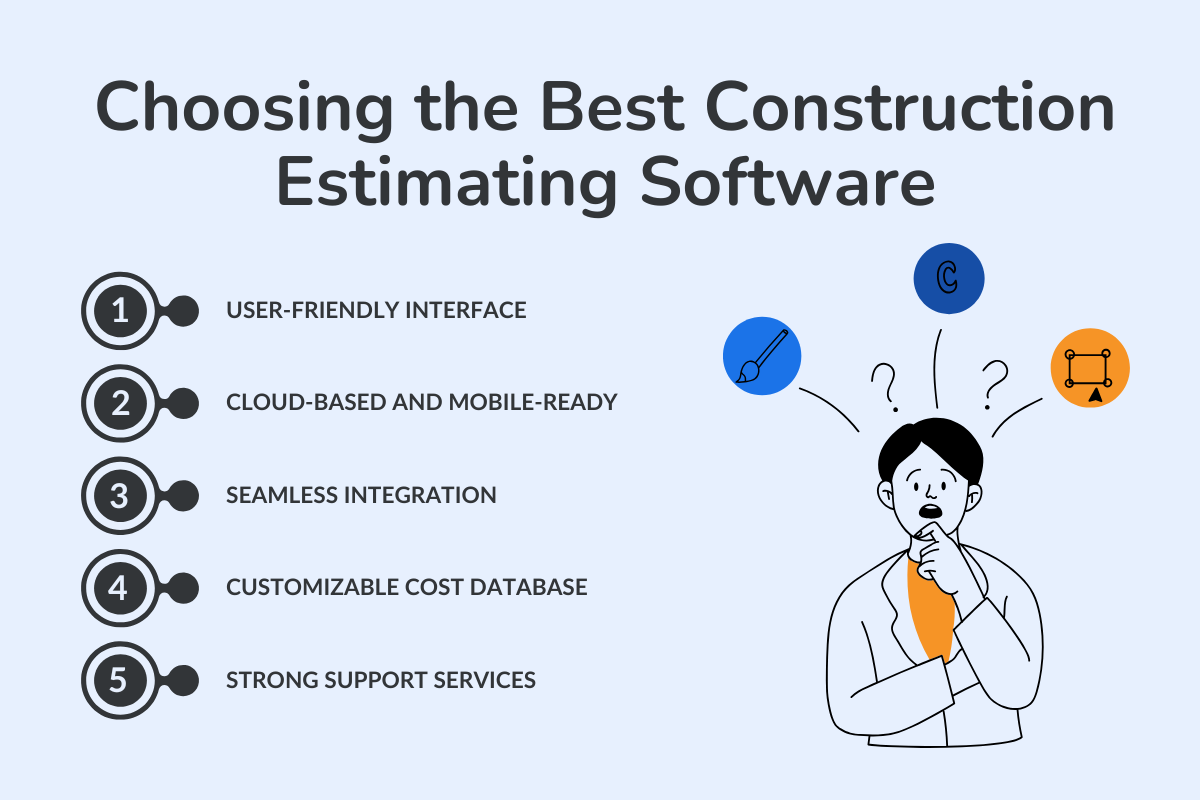 Choosing the Best Construction Estimating Software