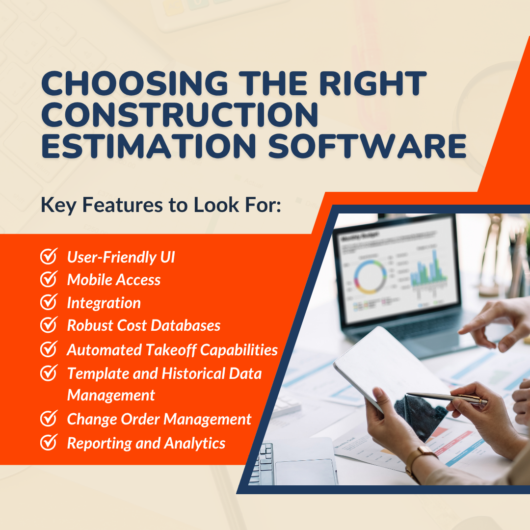 Choosing the Right Construction Estimation Software