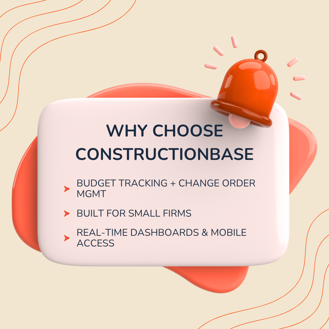Why is Constructionbase the perfect choice for small construction companies?