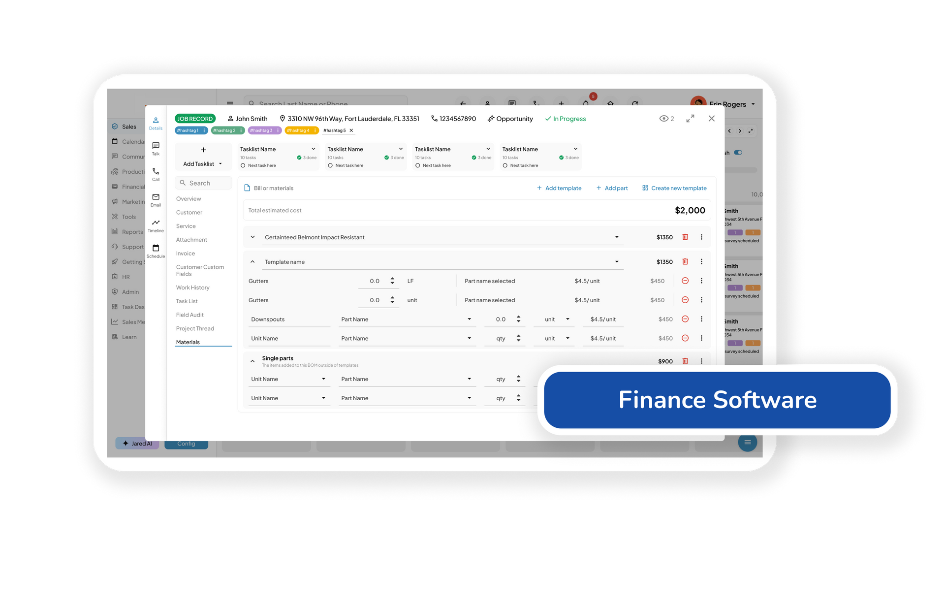 Roofing CRM