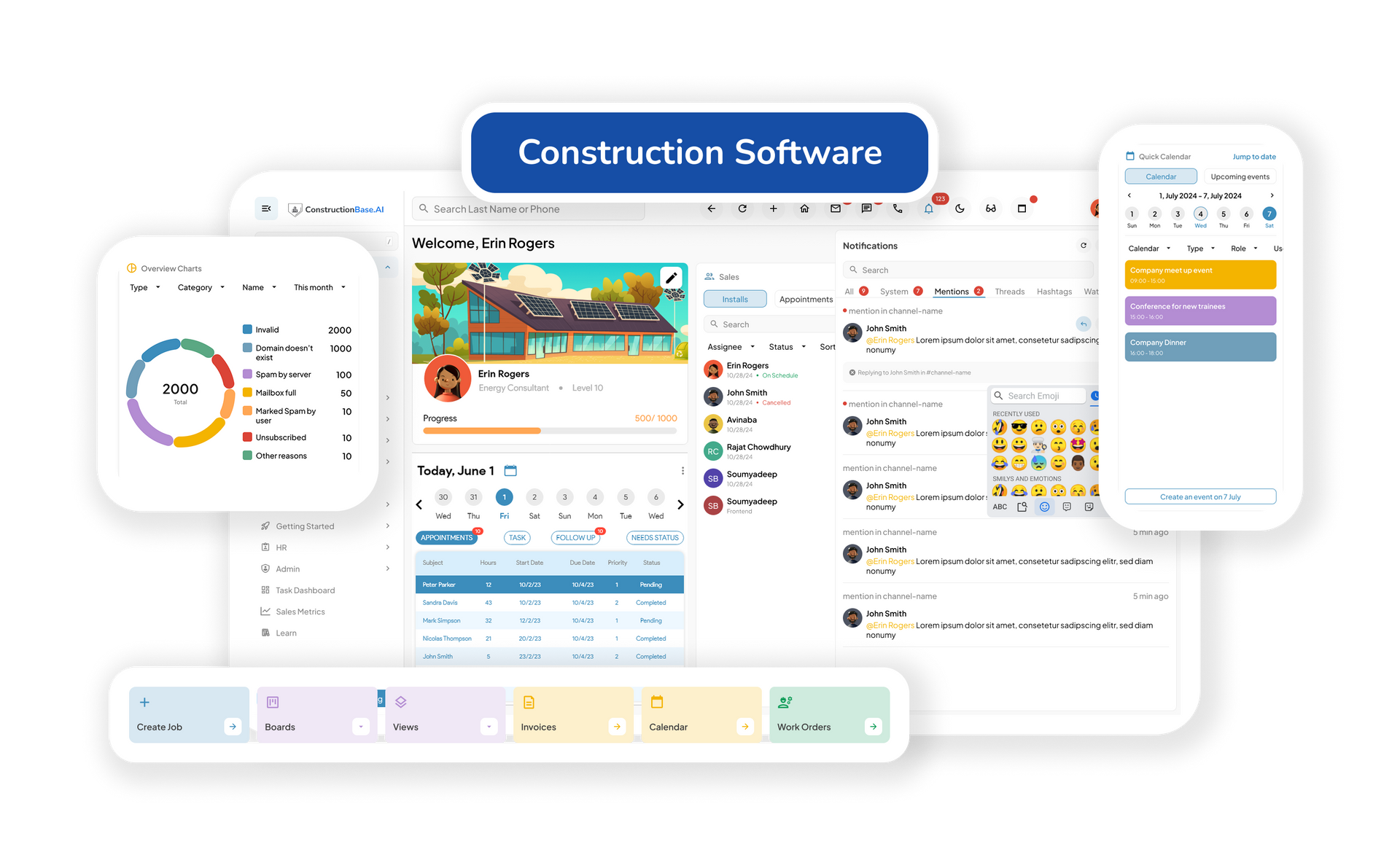 Construction CRM Software