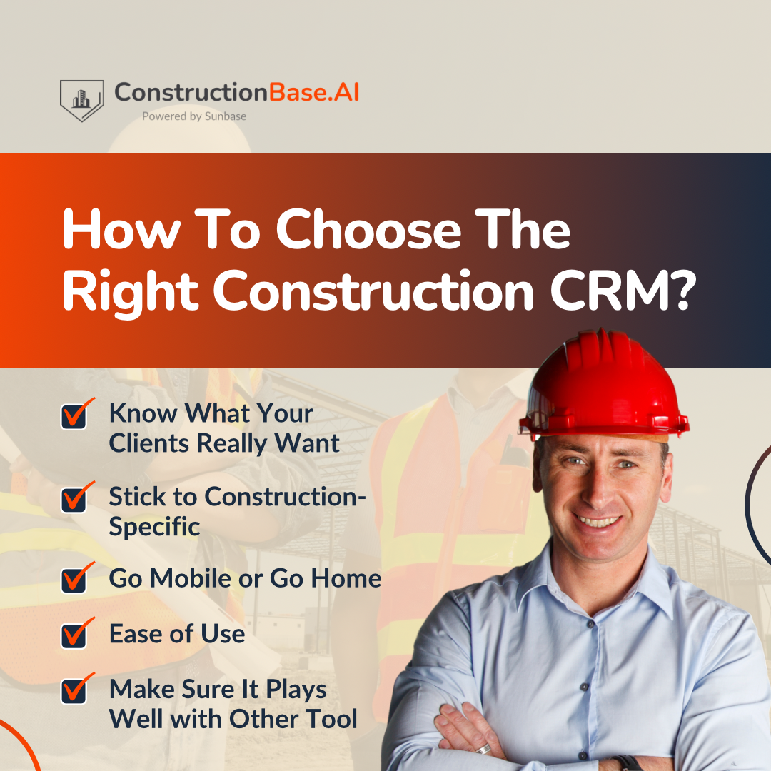 How To Choose The Right Construction CRM?