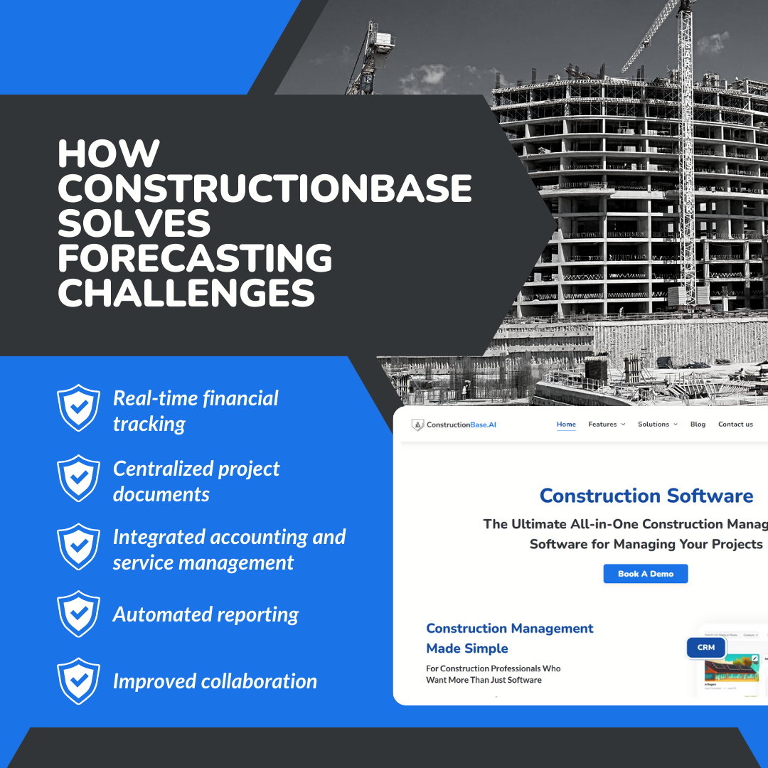 How ConstructionBase Solves Forecasting Challenges