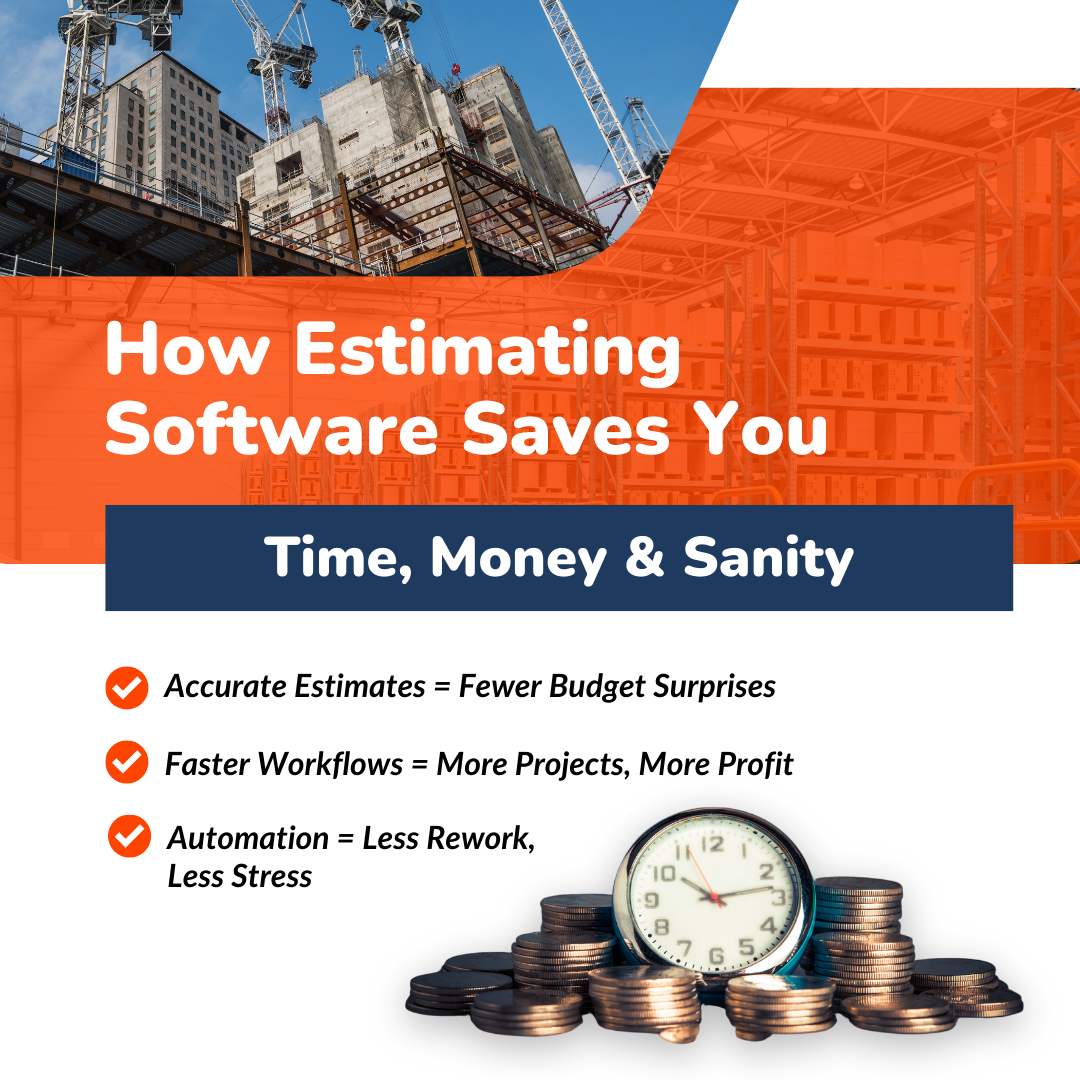 How Construction Estimating Software Saves You Time, Money & Sanity