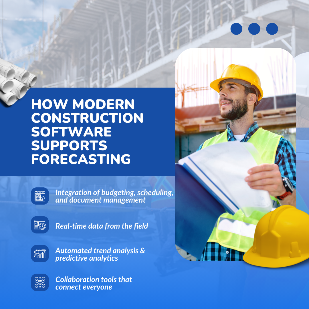 How Modern Construction Software Supports Forecasting
