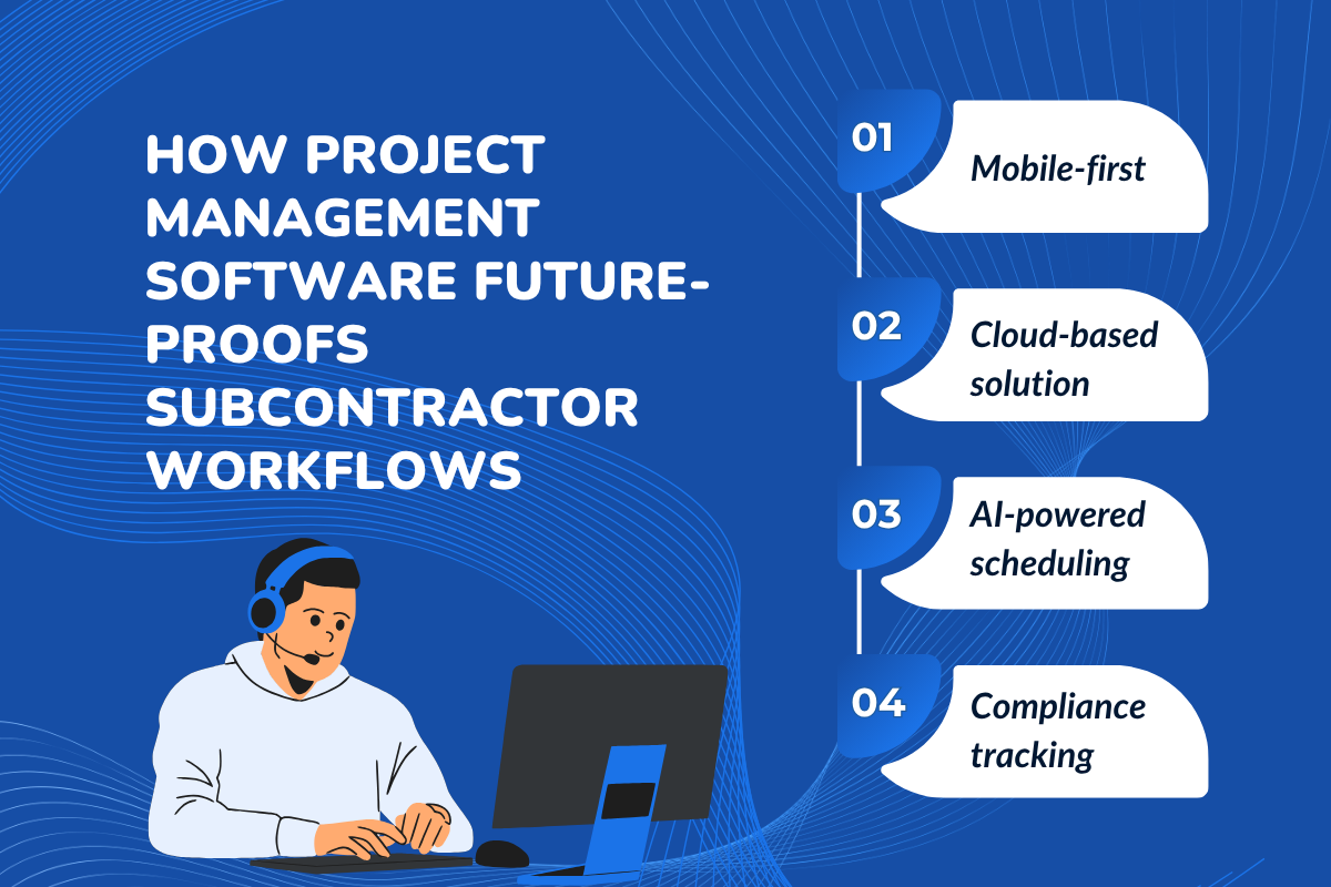 How Project Management Software Future-Proofs Subcontractor Workflows