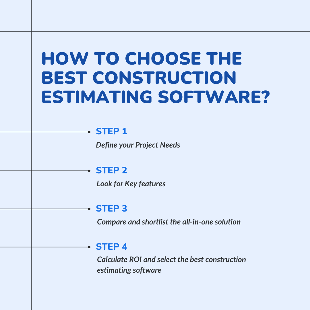 How to Choose the Best Construction Estimating Software?