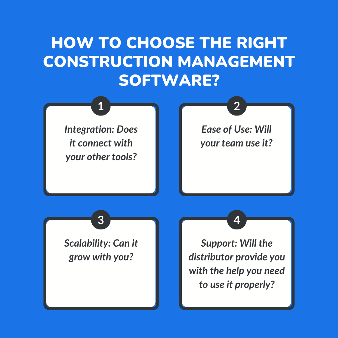 How to Choose the Right Construction Management Software?