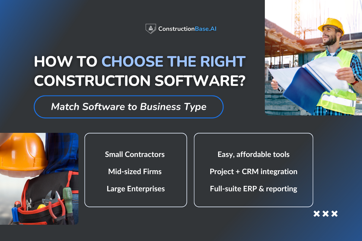 How to Choose the Right Construction Software