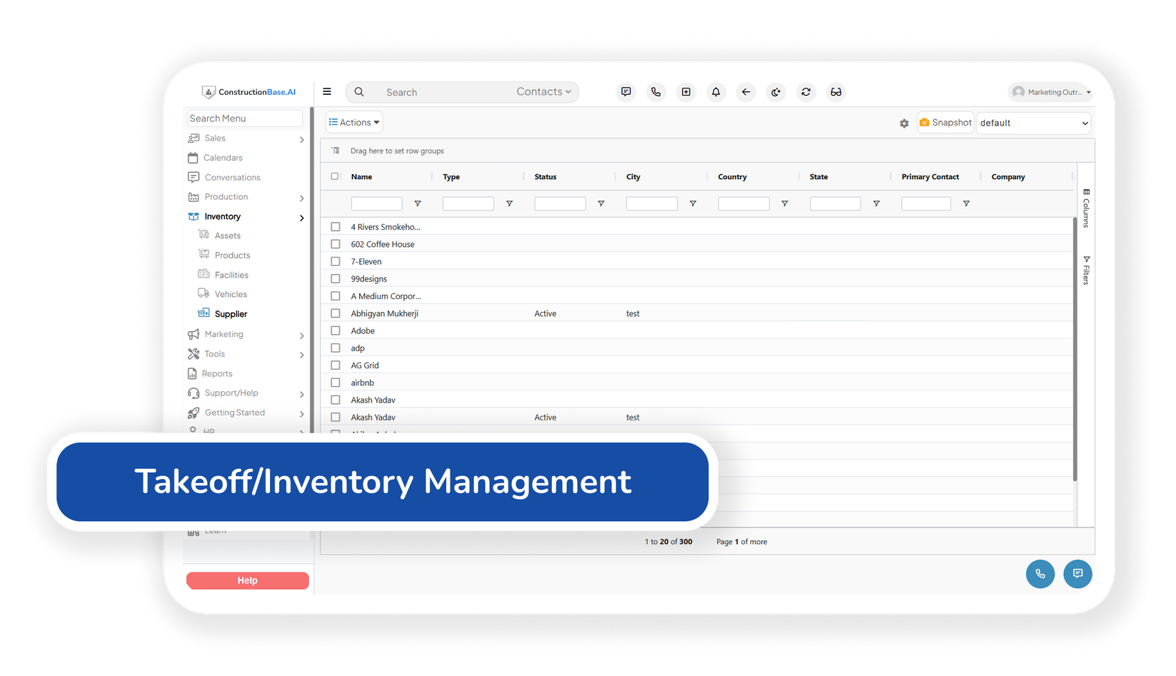 Roofing CRM