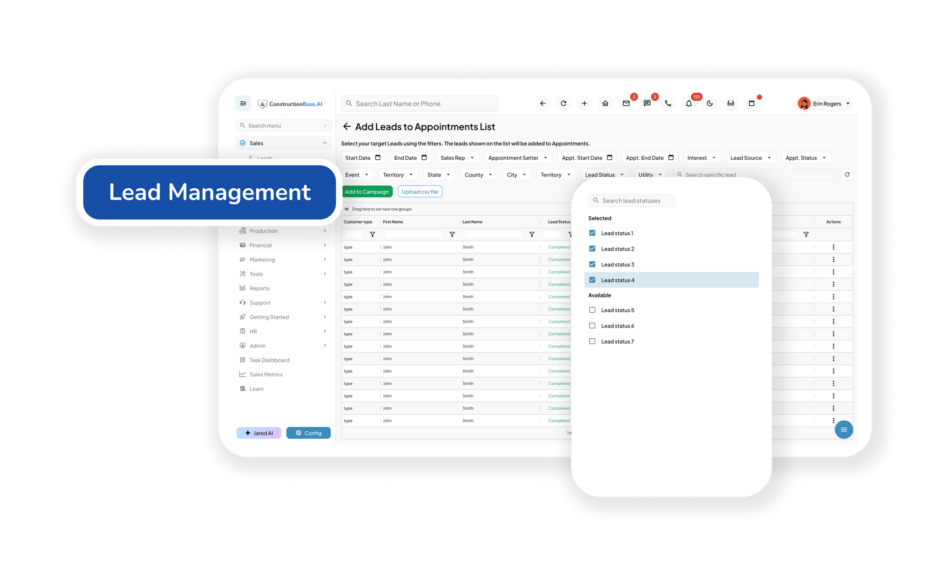 Roofing Project Management