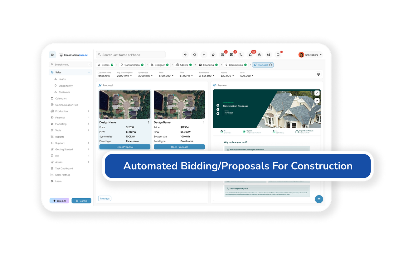 Roofing Proposal Design