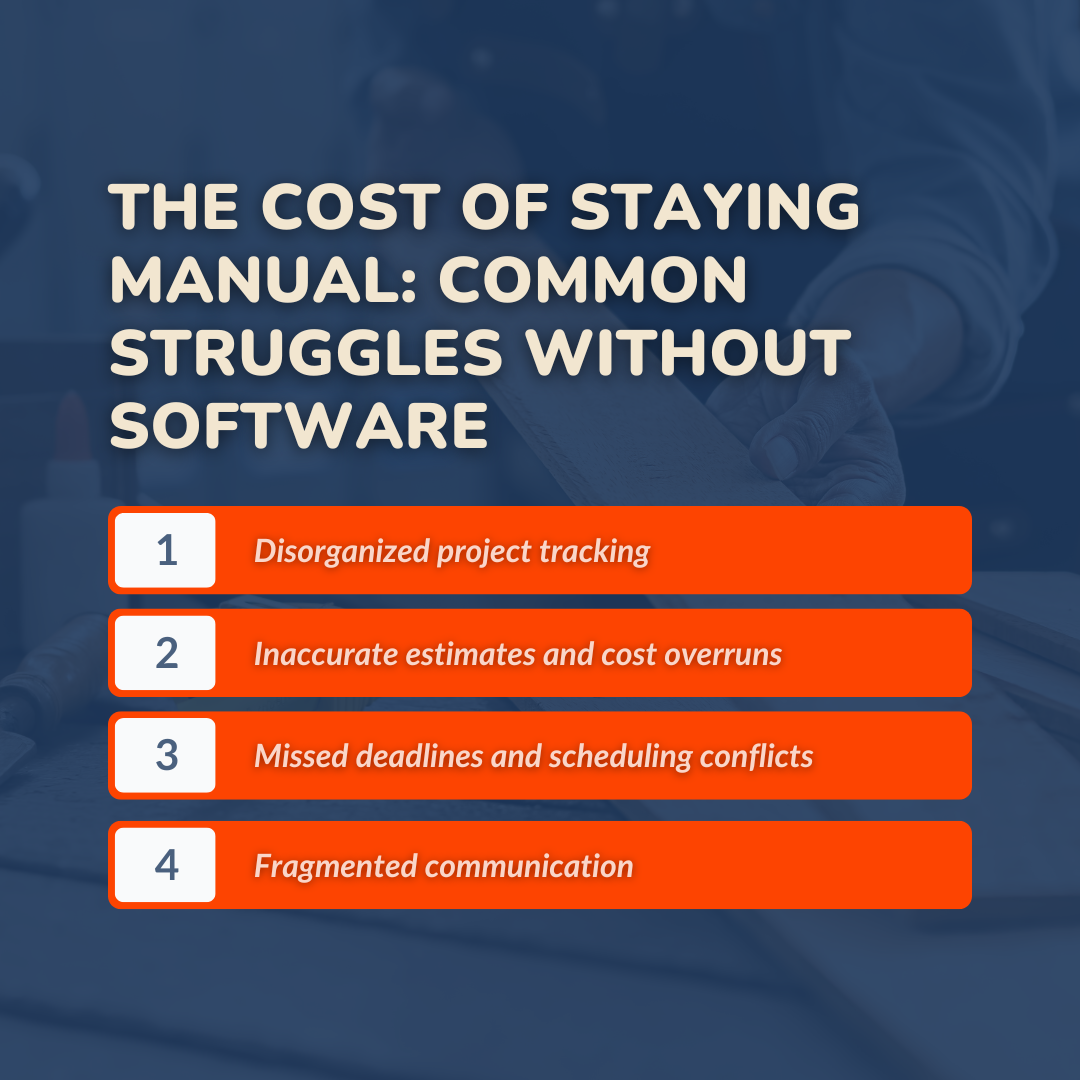 The Cost of Staying Manual: Common Struggles Without Software