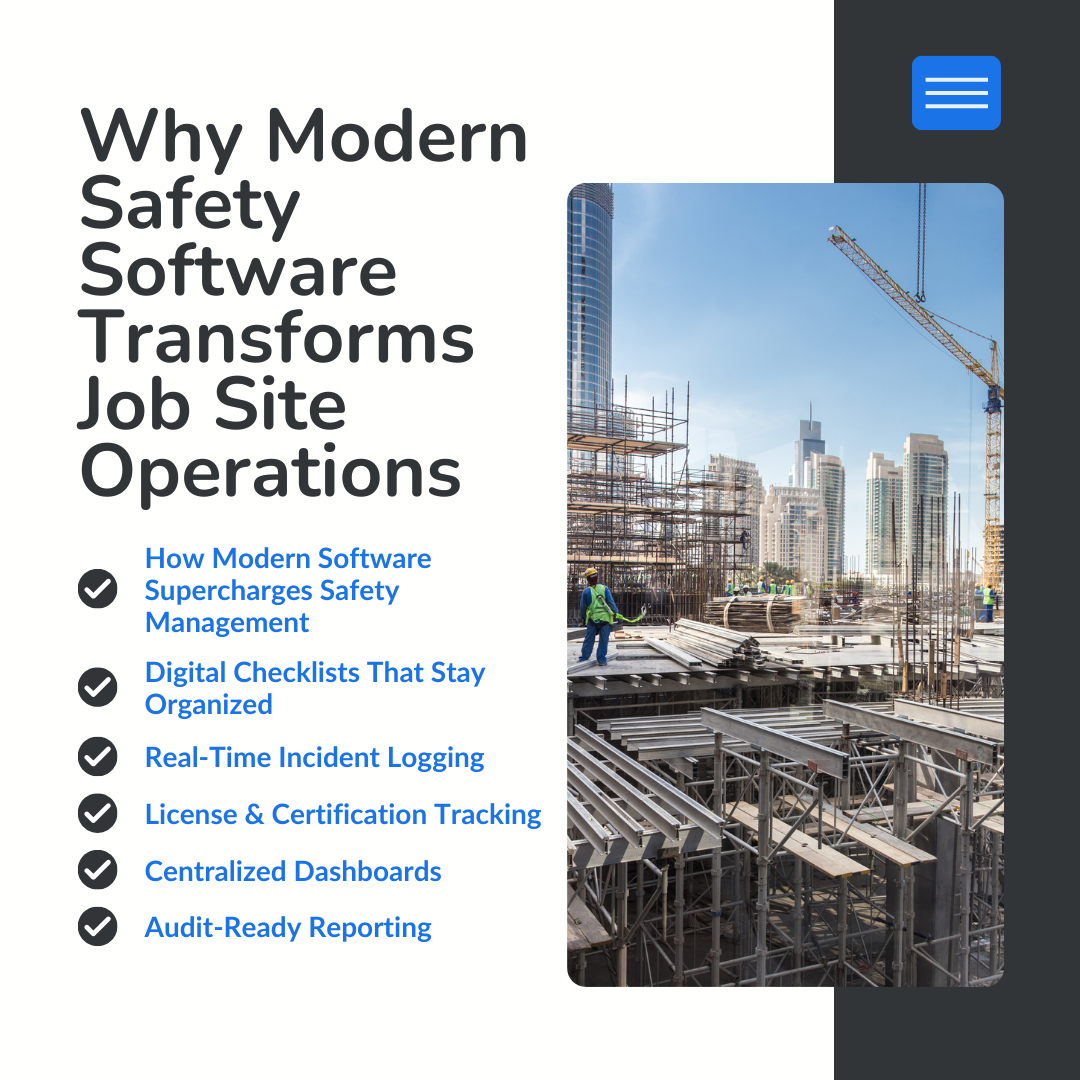 How Modern Safety Software Transforms Job Site Operations