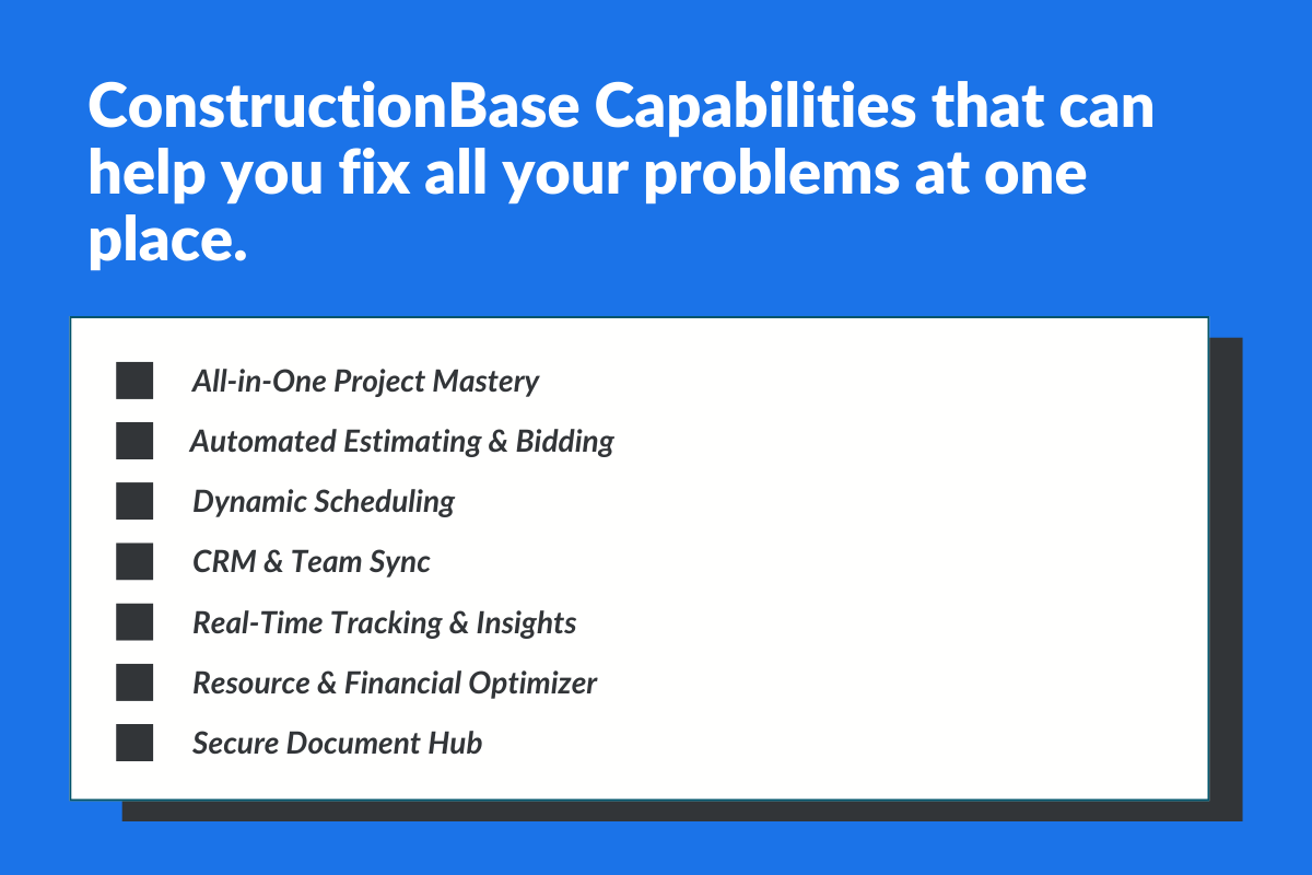 How ConstructionBase Aligns With Modern Builder Expectations?
