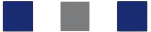 Una striscia blu e grigia su sfondo bianco.
