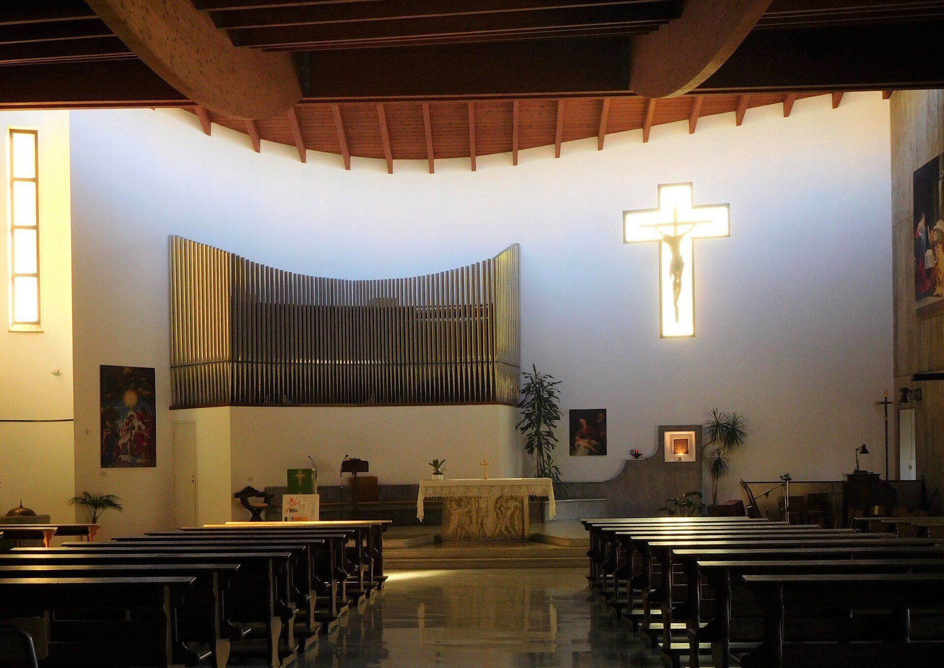 costruzione parrocchiale Genova