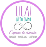 logo lila juego divino