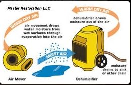 Dehumidifier removes moisture image